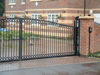 Canadian wrought iron driveway gates in Ontario Canada