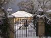Canadian wrought iron driveway gates in Ontario Canada