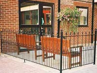 Automated Wrought Iron Driveway Gate